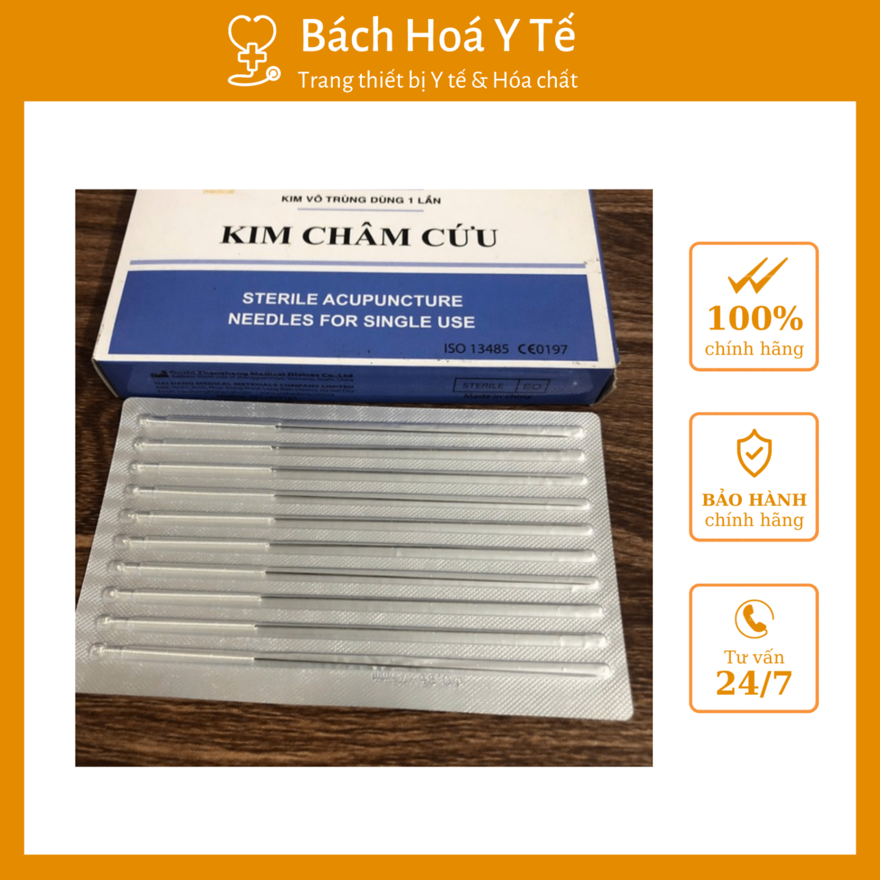 Kim châm cứu vô trùng Hải Nam