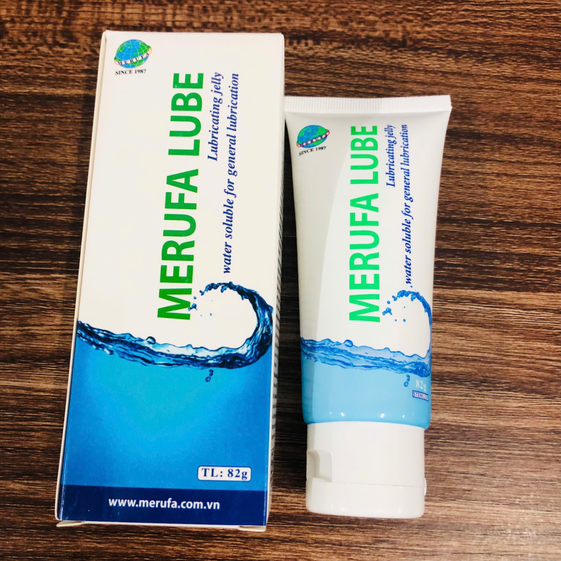 Gel bôi trơn Tuýp 82Gr Merufa, Việt Nam (Tuýp=82Gr; Thùng=40 Tuýp)