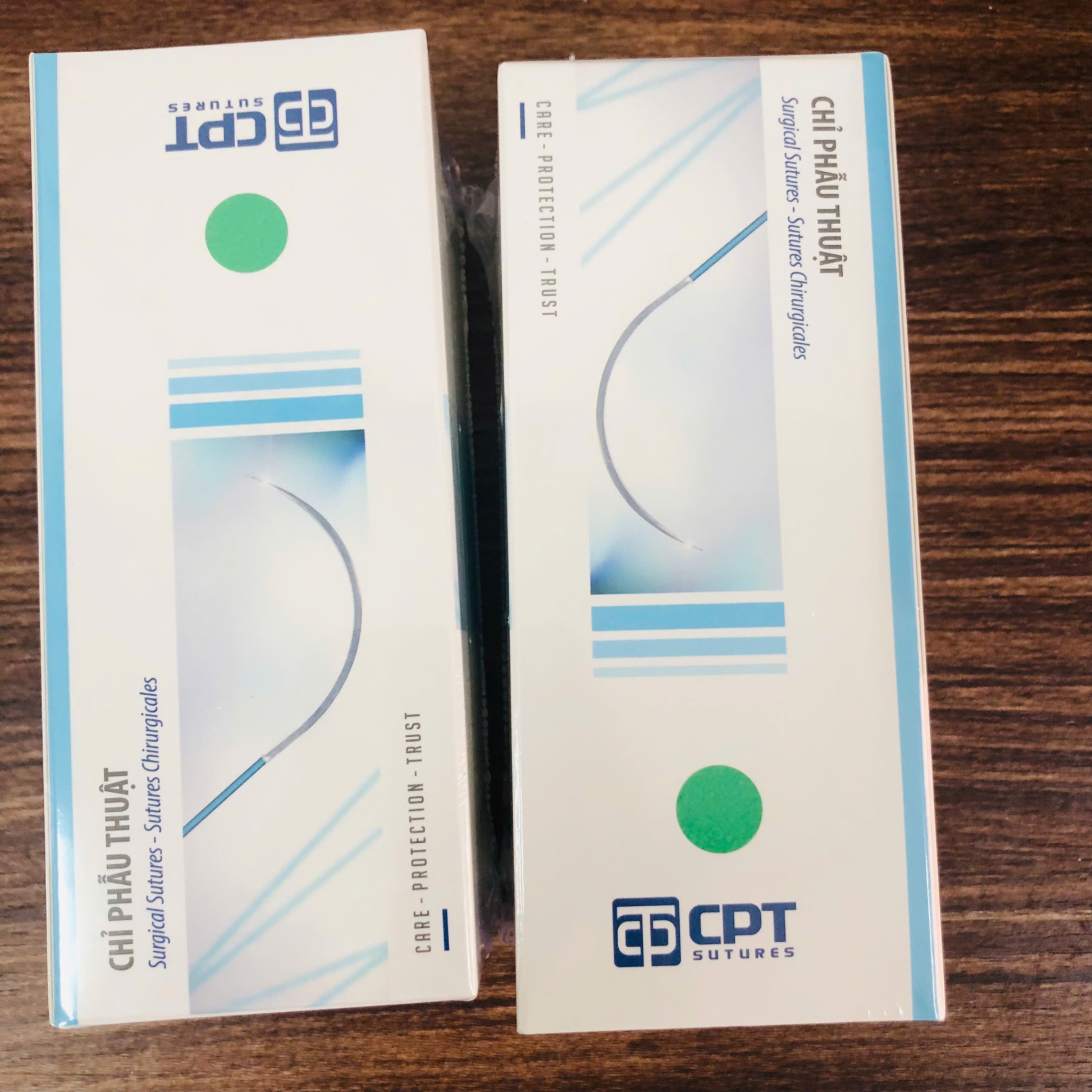 Chỉ phẫu thuật tự tiêu CPT Caresorb Polyglactin 910 5/0 GT10A17 (Hộp=12 sợi)