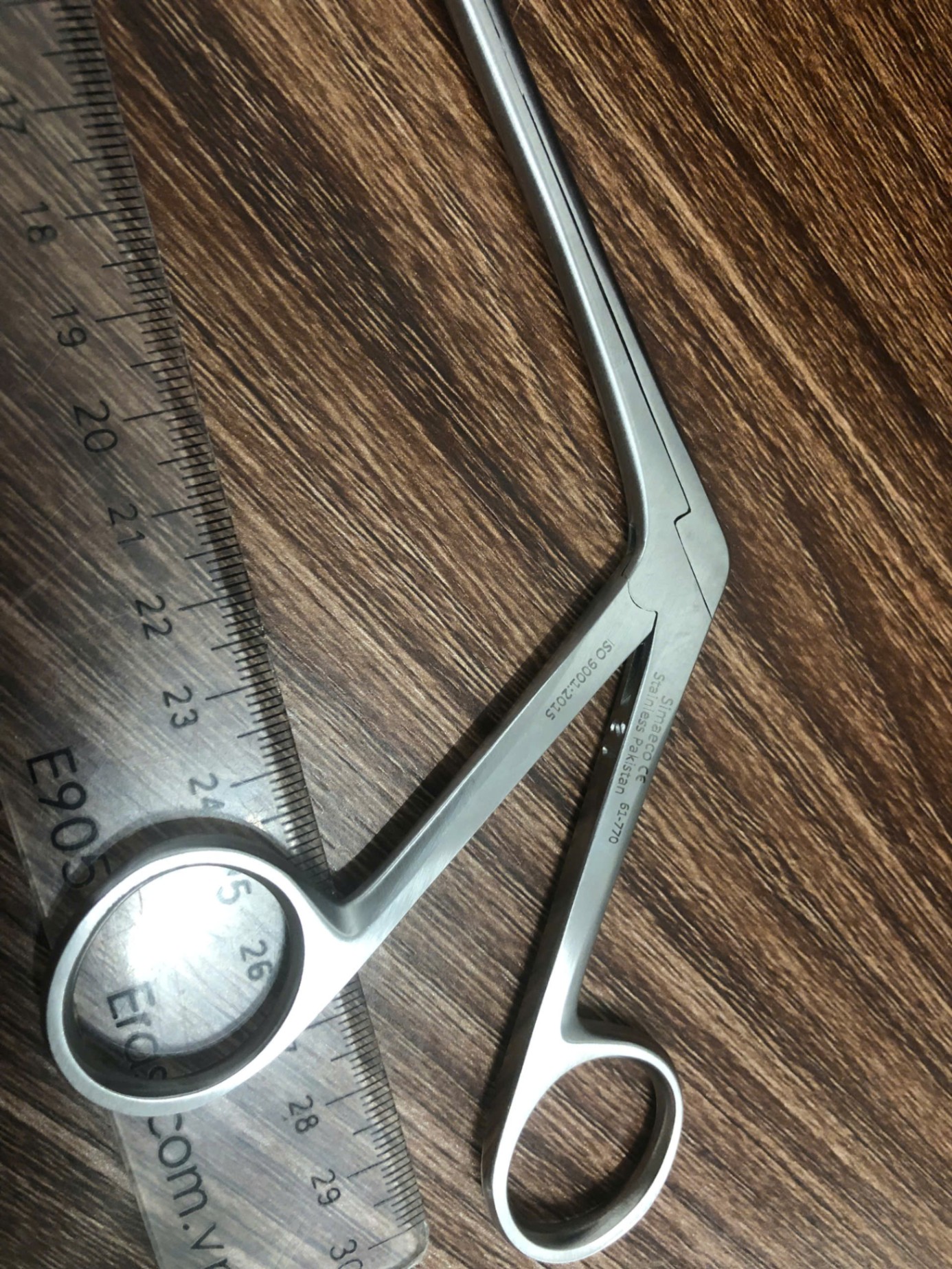 Kìm bắm sinh thiết cổ tử cung 23 cm