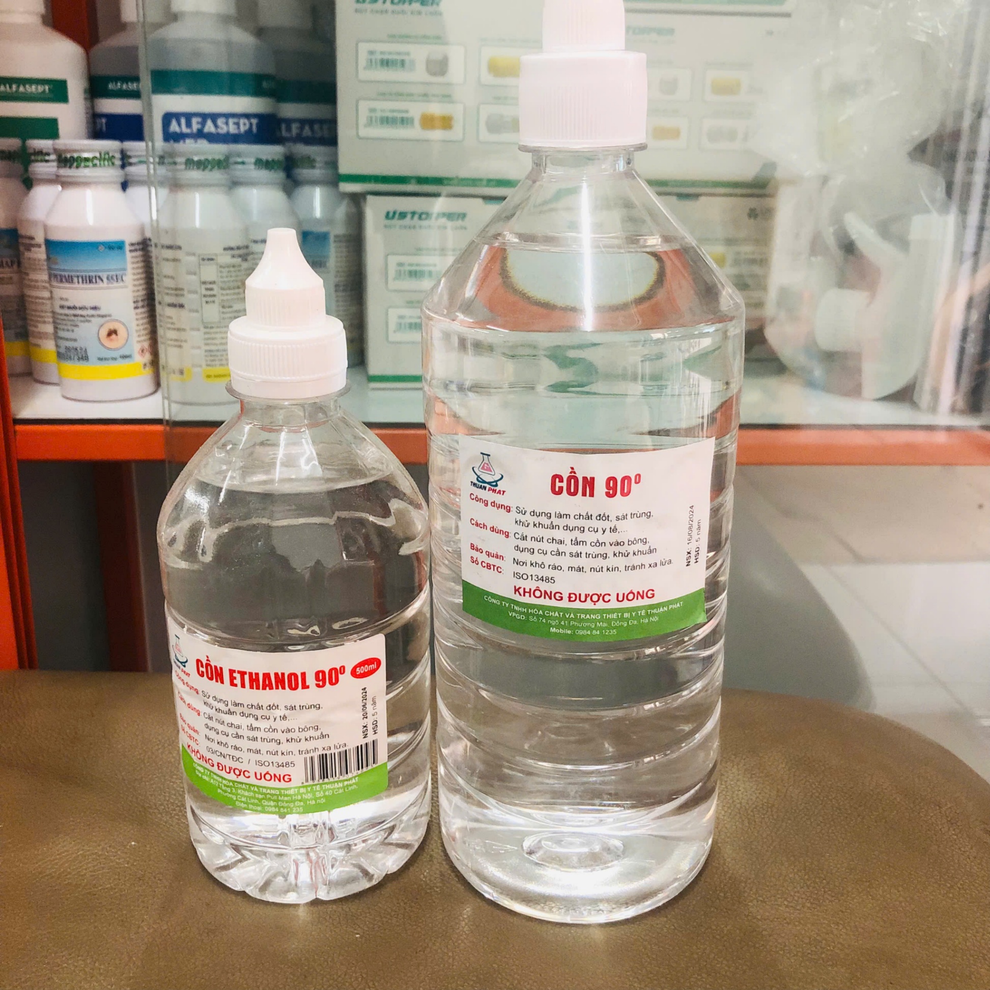 Cồn 70 độ Thuận Phát (Chai=1 lít)