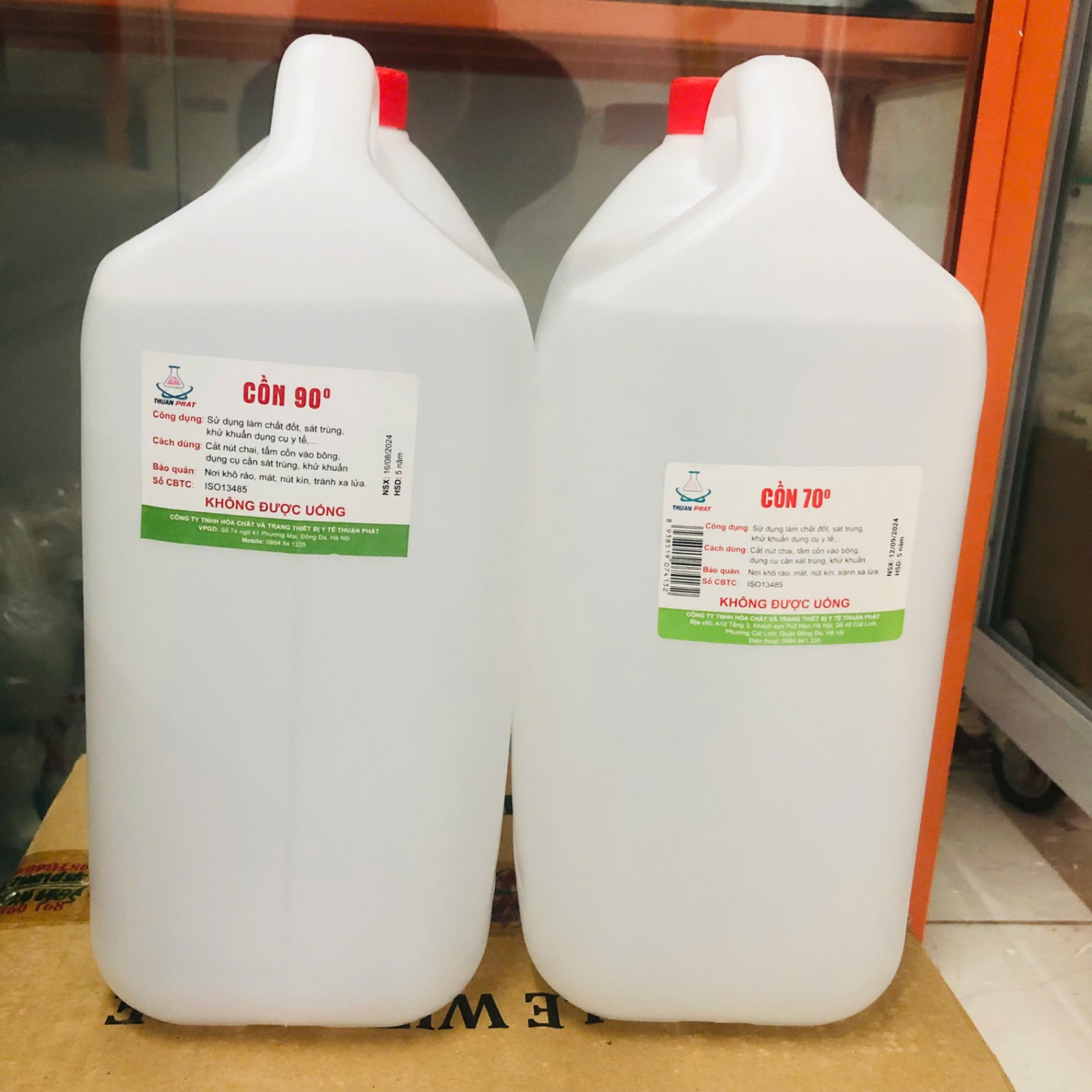 Cồn 70 độ Thuận Phát (Can=5 lít)