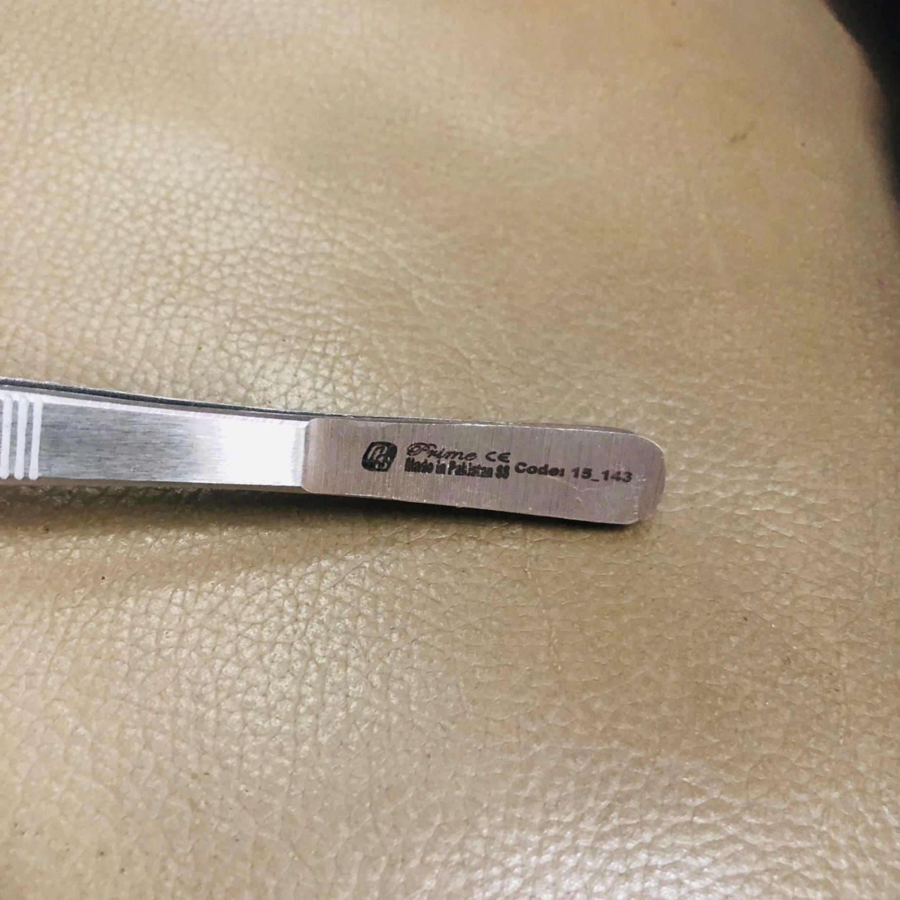 Nỉa có mấu 16cm, Prime Tech Surgico; Pakistan (Túi =1 cái)