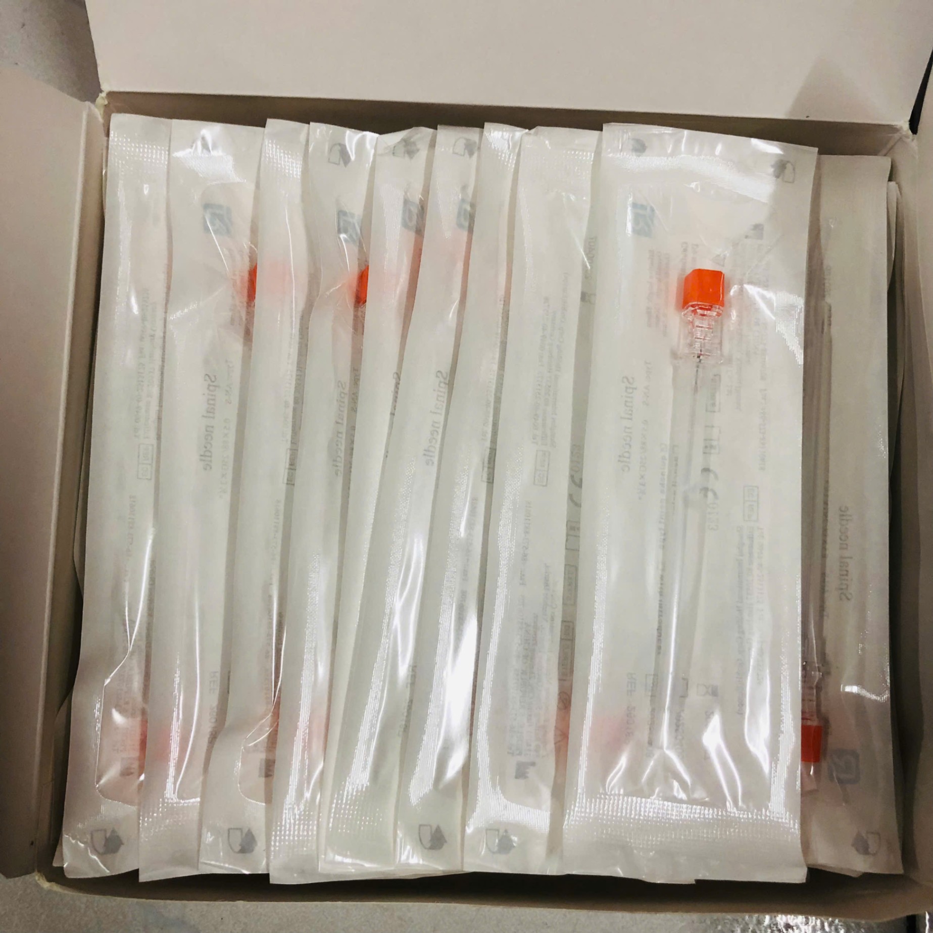 Kim chọc dò tuỷ sống dùng 1 lần, Zhejiang Runqiang Medical Instruments, Trung Quốc (Thùng=1000 cái)