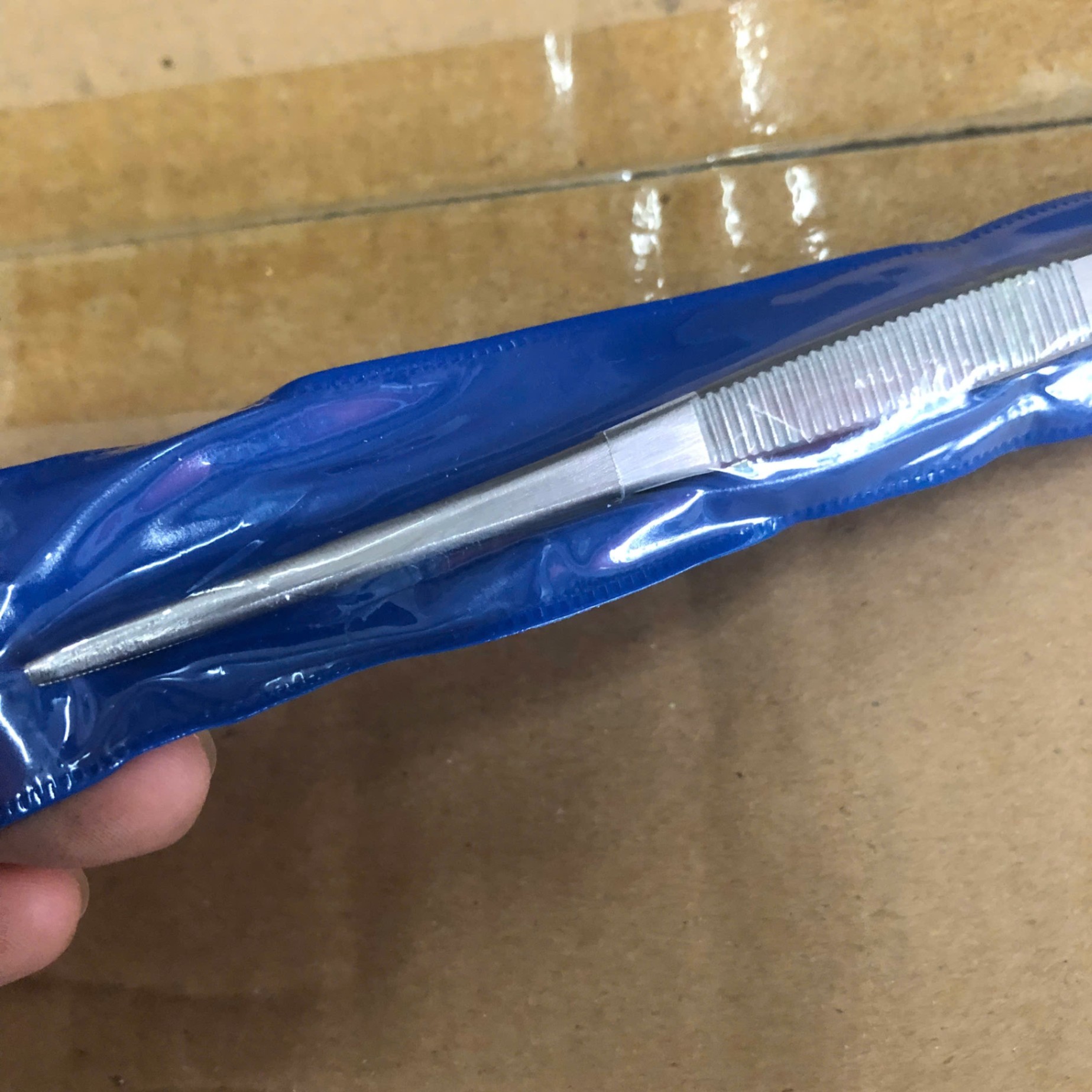 Nỉa không mấu 16cm, Prime Tech Surgico; Pakistan (Túi =1 cái)