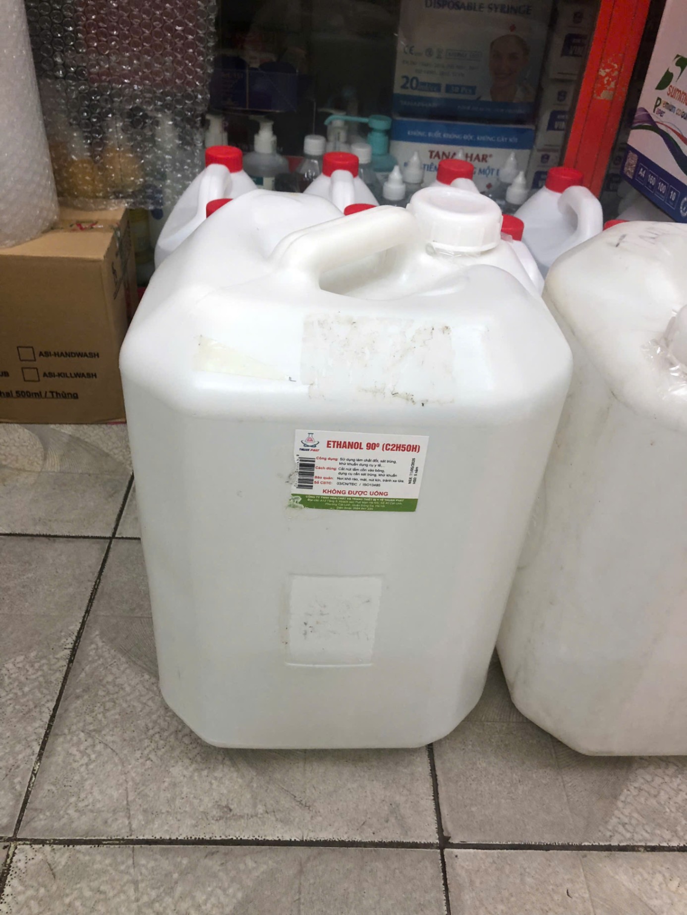 Cồn 90 độ Thuận Phát (Can = 20 Lít)