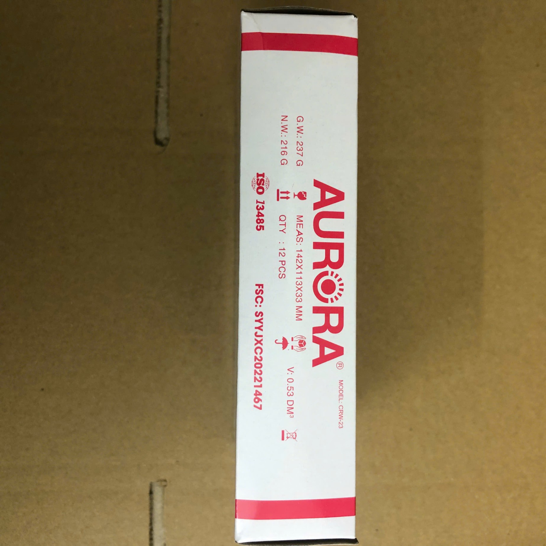 Nhiệt kế thủy ngân, Jiangsu Yuyue Medical Instruments, Trung quốc (Hộp=12 Cái)