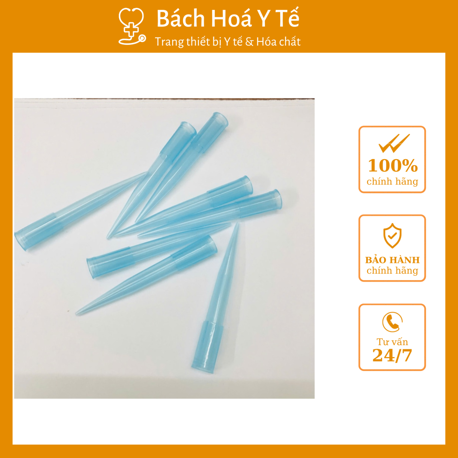 Đầu côn xanh 1000 ul, Jiangsu Huida (1túi=500 cái)