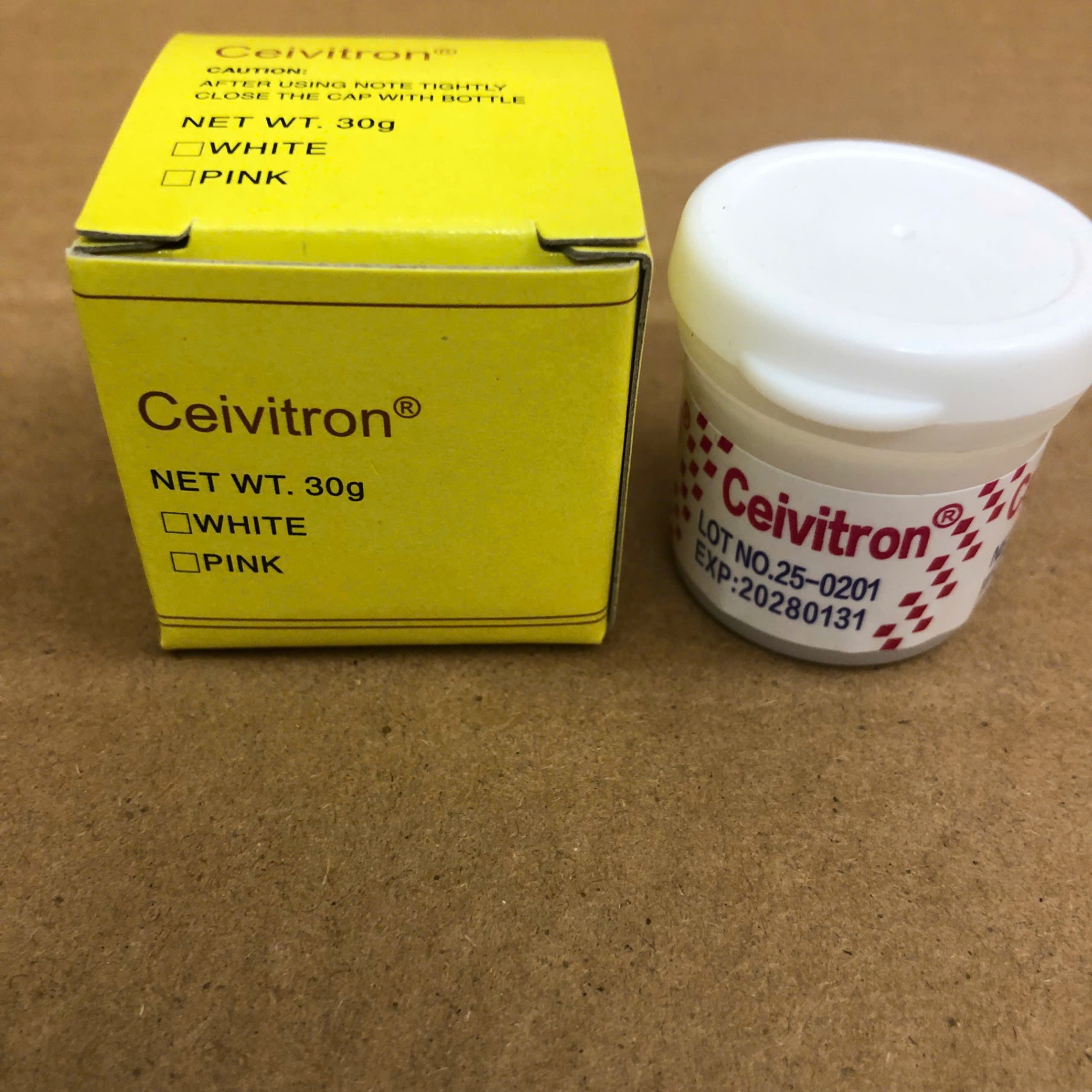 Vật liệu trám hàn Ceiviton, Reco-Dent Taiwan (Lọ=30Gr)