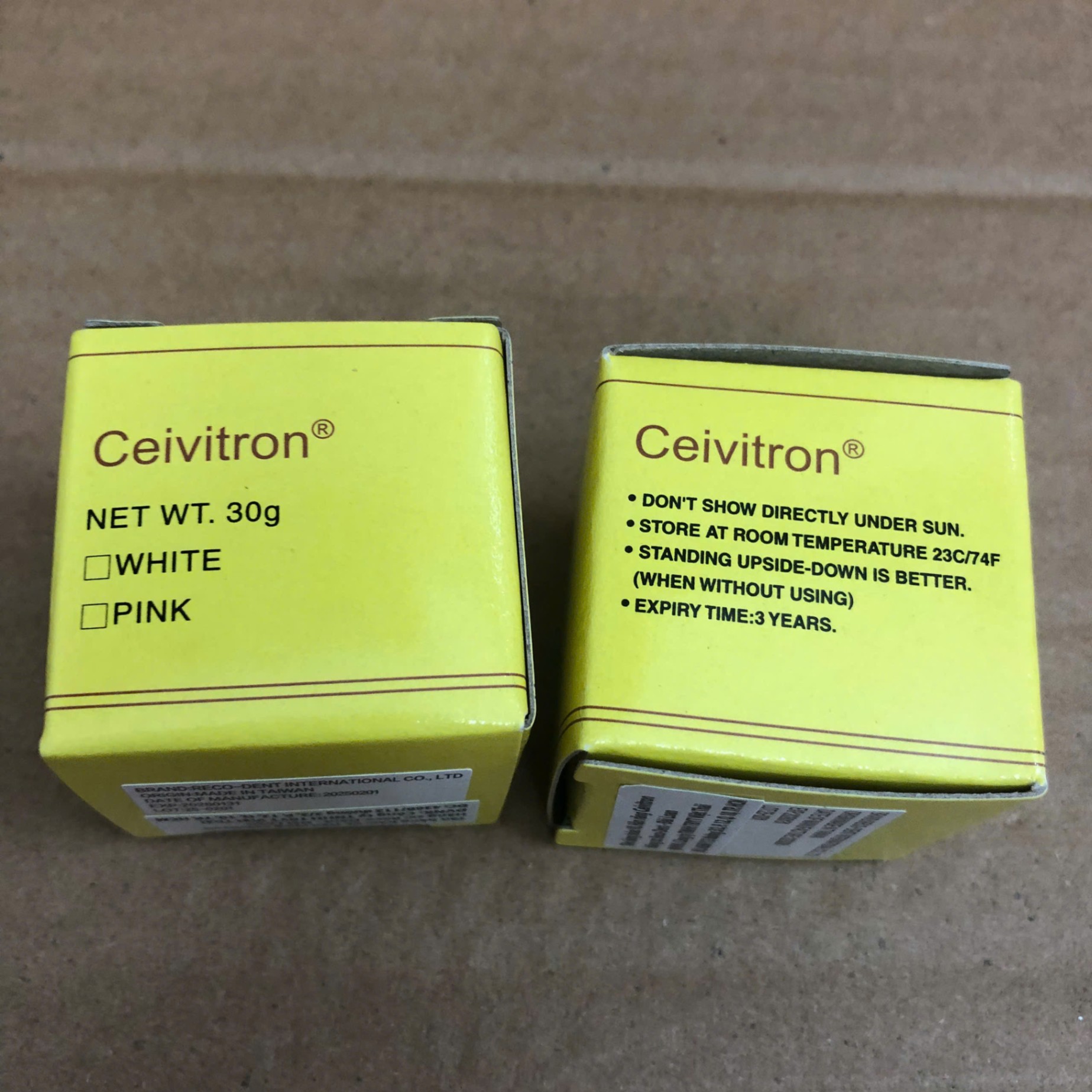 Vật liệu trám hàn Ceiviton, Reco-Dent Taiwan (Lọ=30Gr)