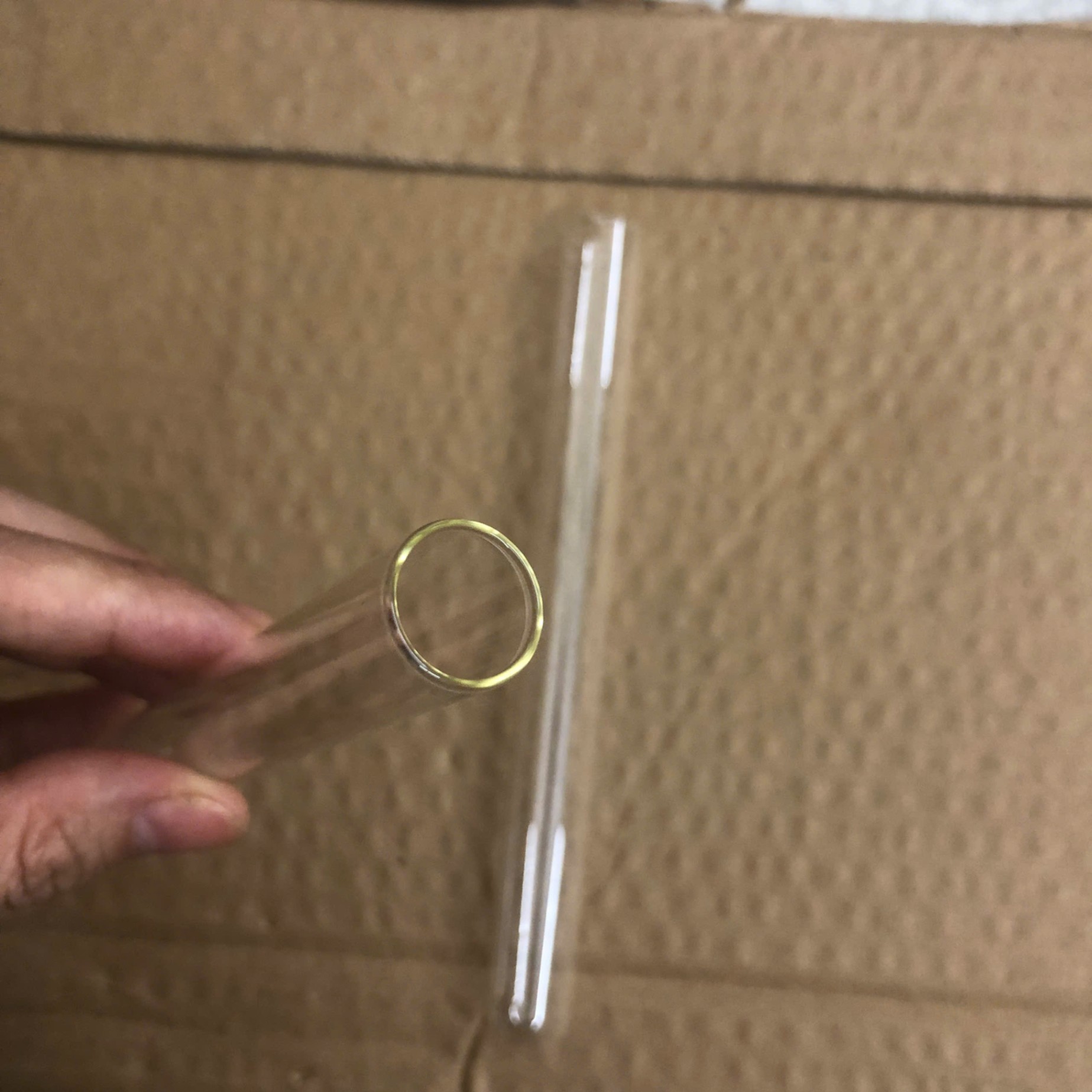 Ống nghiệm thuỷ tinh 1,6cm x 16cm Hangzhou Rollmed Trung Qu6c (Hộp=250 cái, Thùng=1000 cái)