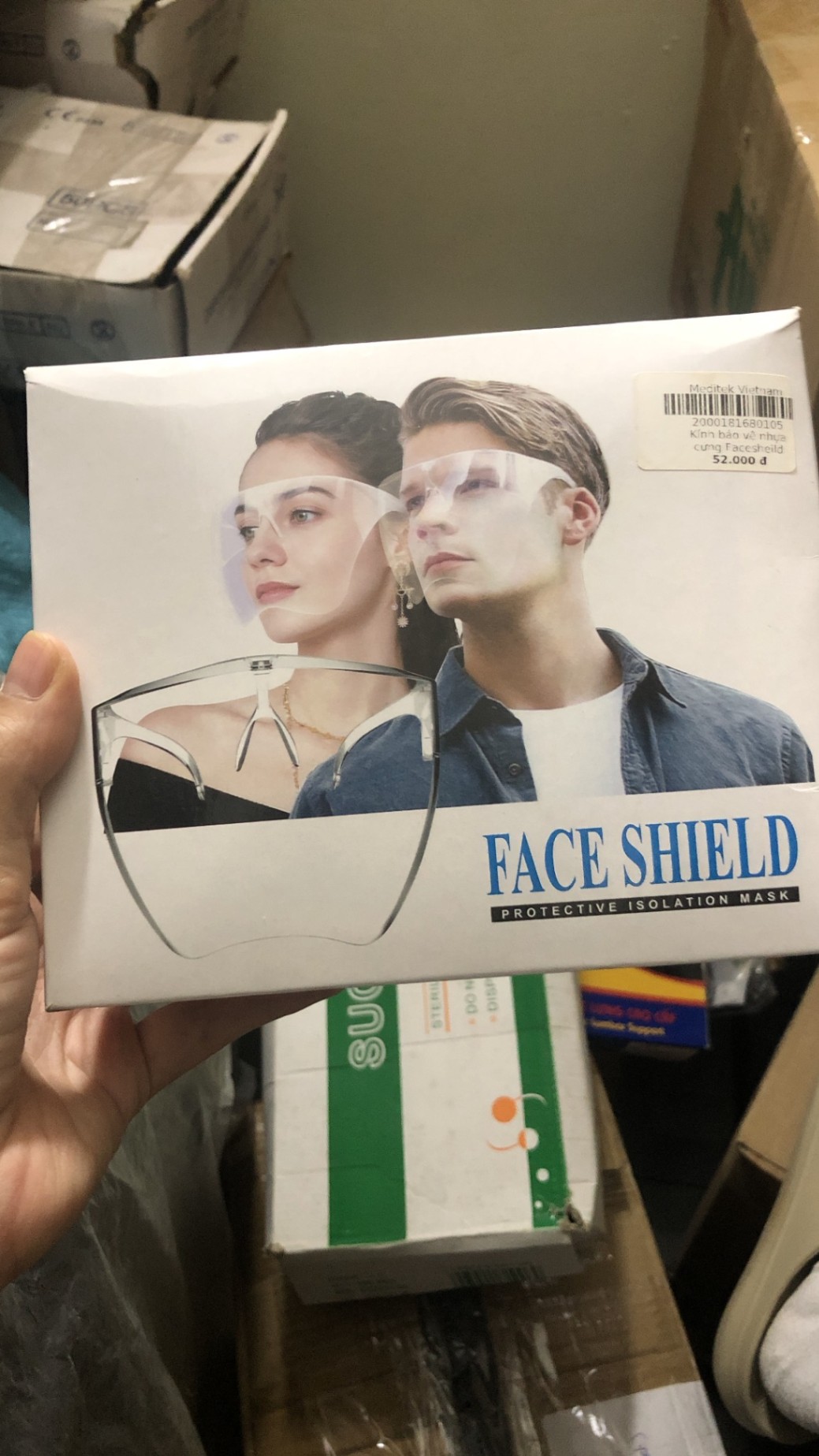 Kính chắn giọt bắn FACE SHIELD