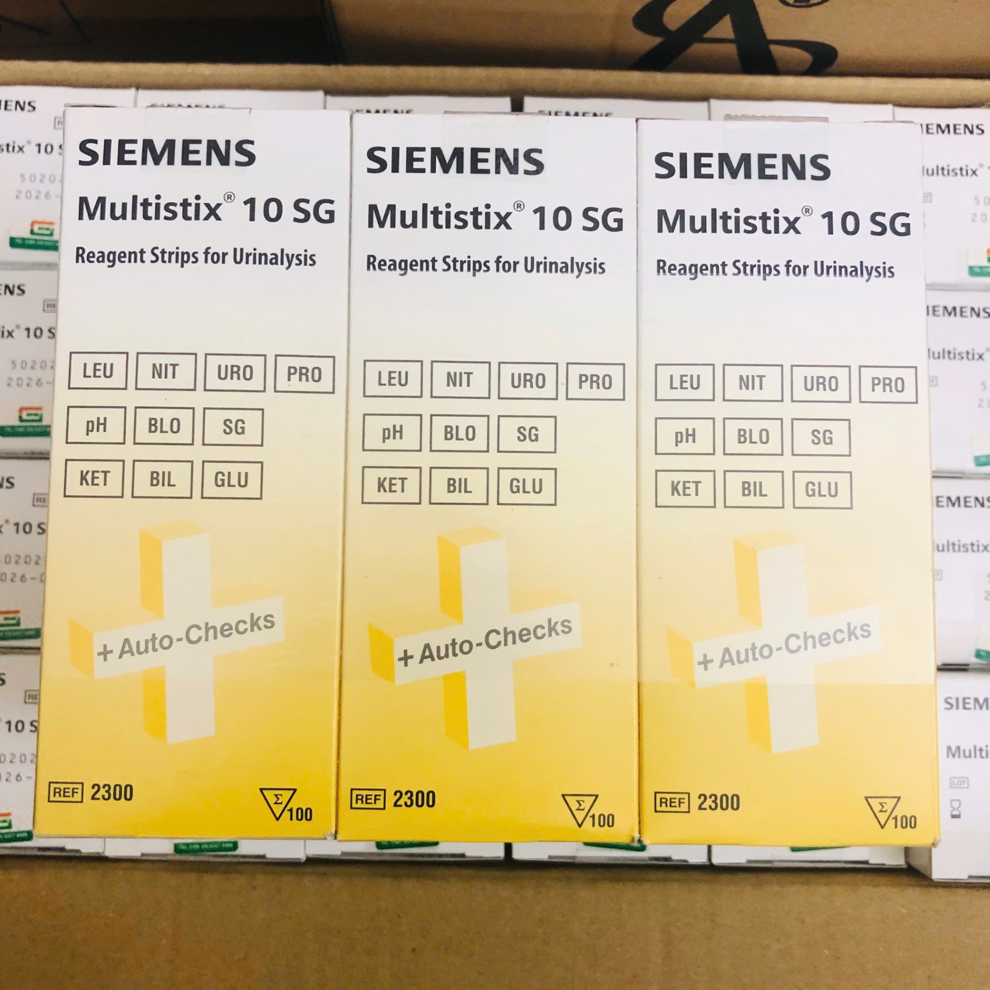 Que thử nước tiểu 10 thông số, Kimball Electronics, Ba Lan (Hộp=100 que)