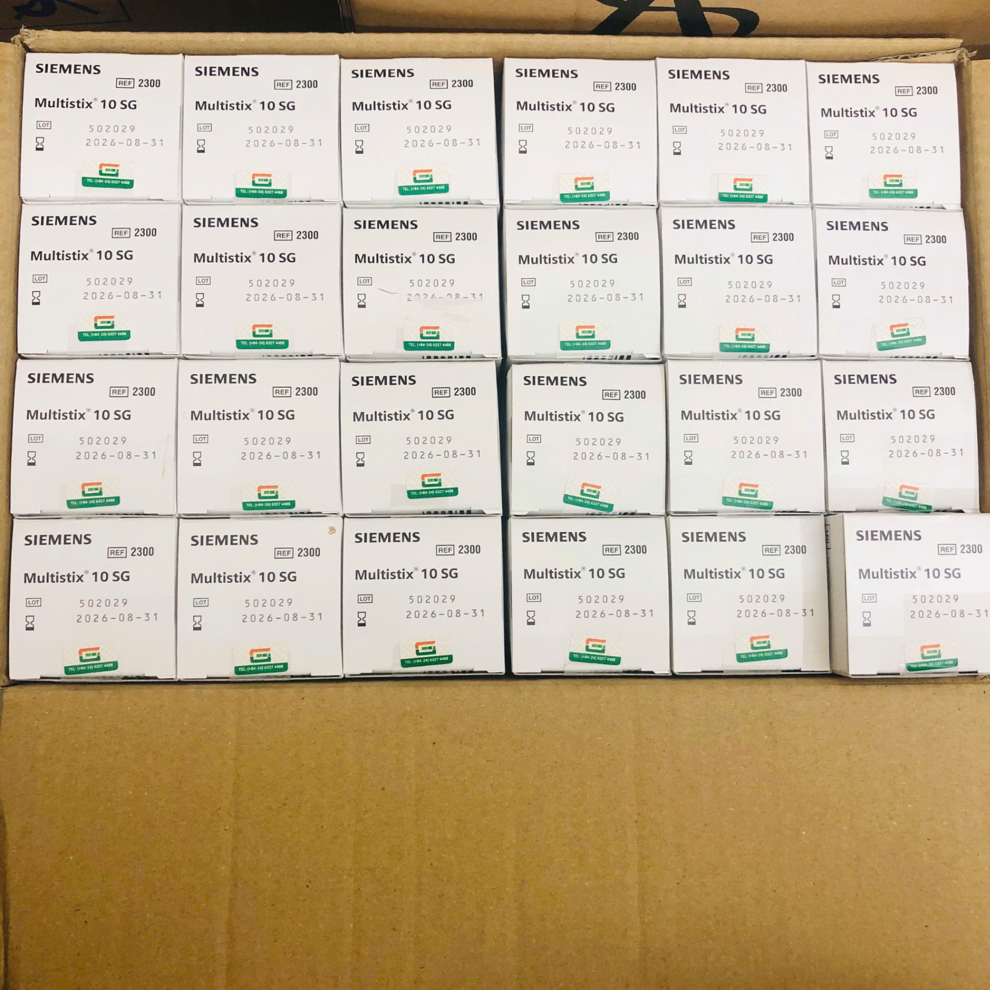 Que thử nước tiểu 10 thông số, Kimball Electronics, Ba Lan (Hộp=100 que)