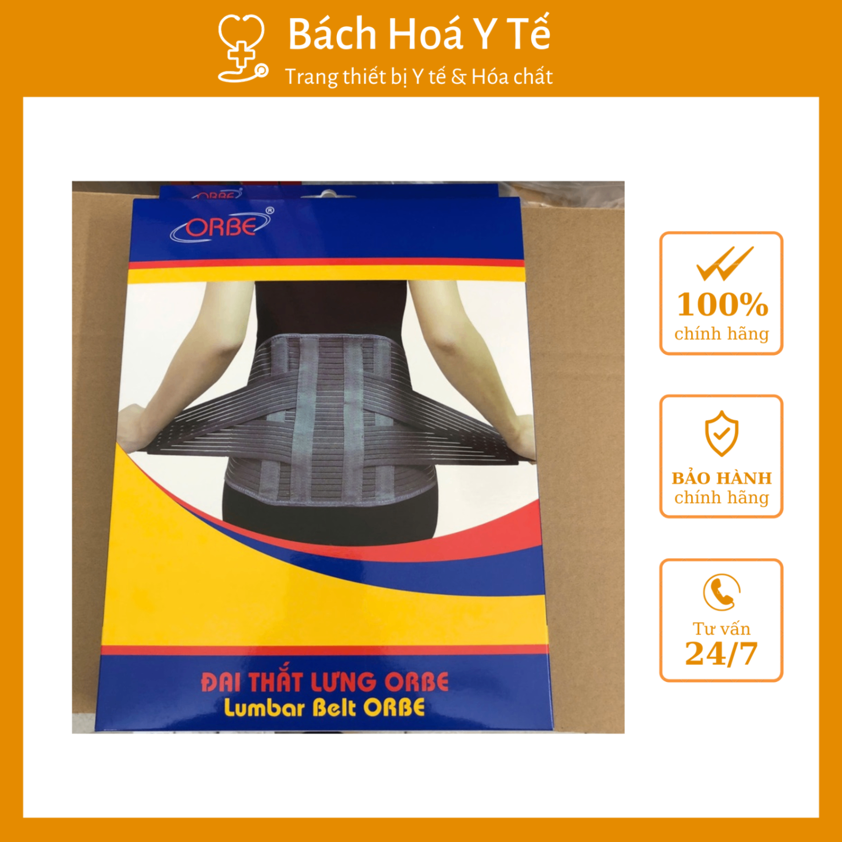 Đai thắt lưng ORBE (S, M, L, XL, XXL)