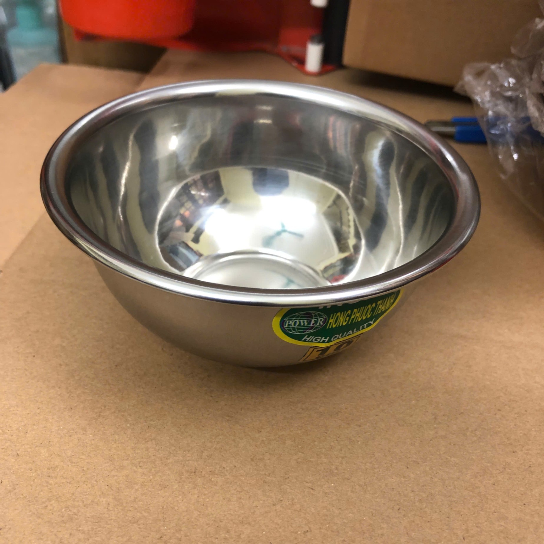 Bát inox đựng dung dịch sát khuẩn