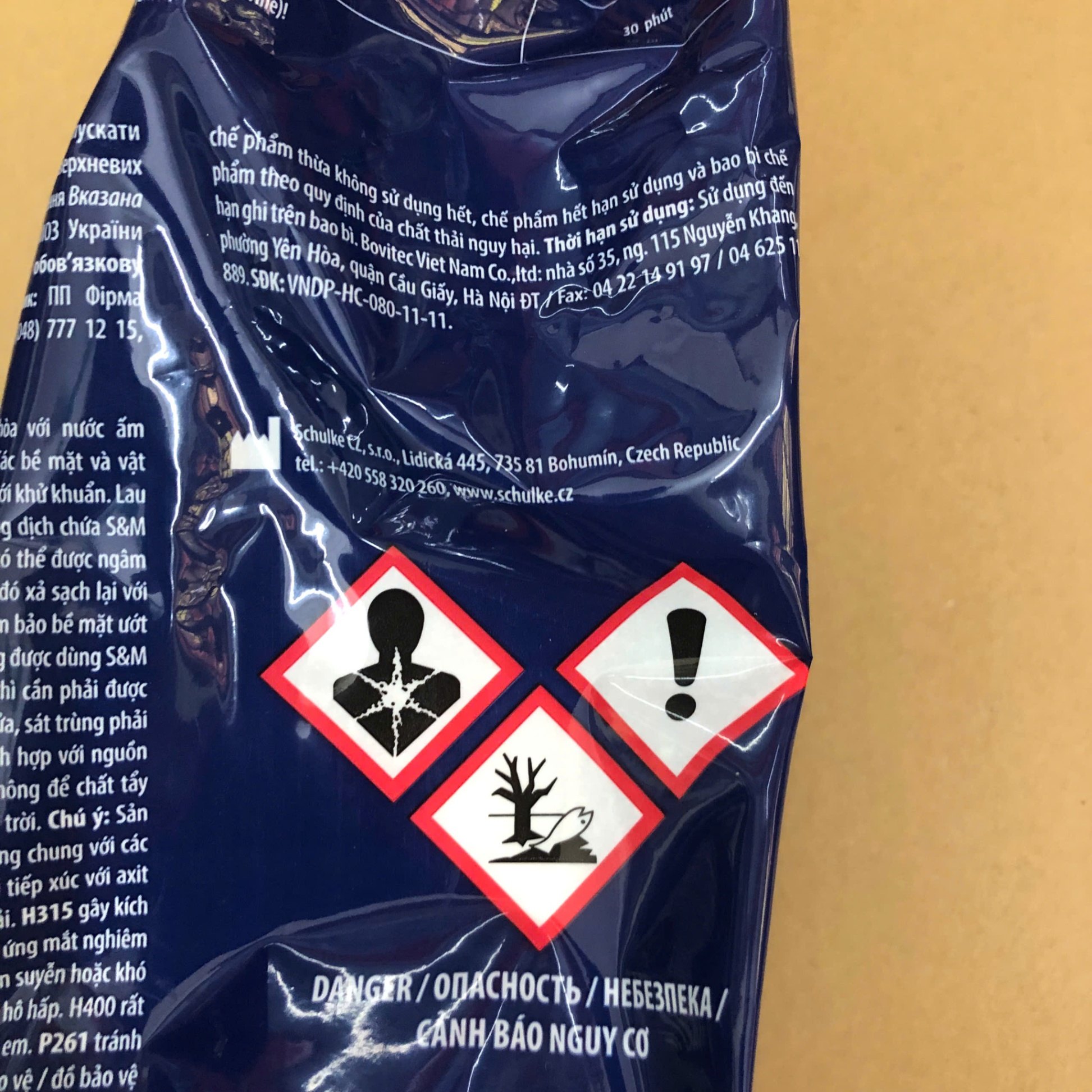 Cloramin B tiệp thùng 1kg