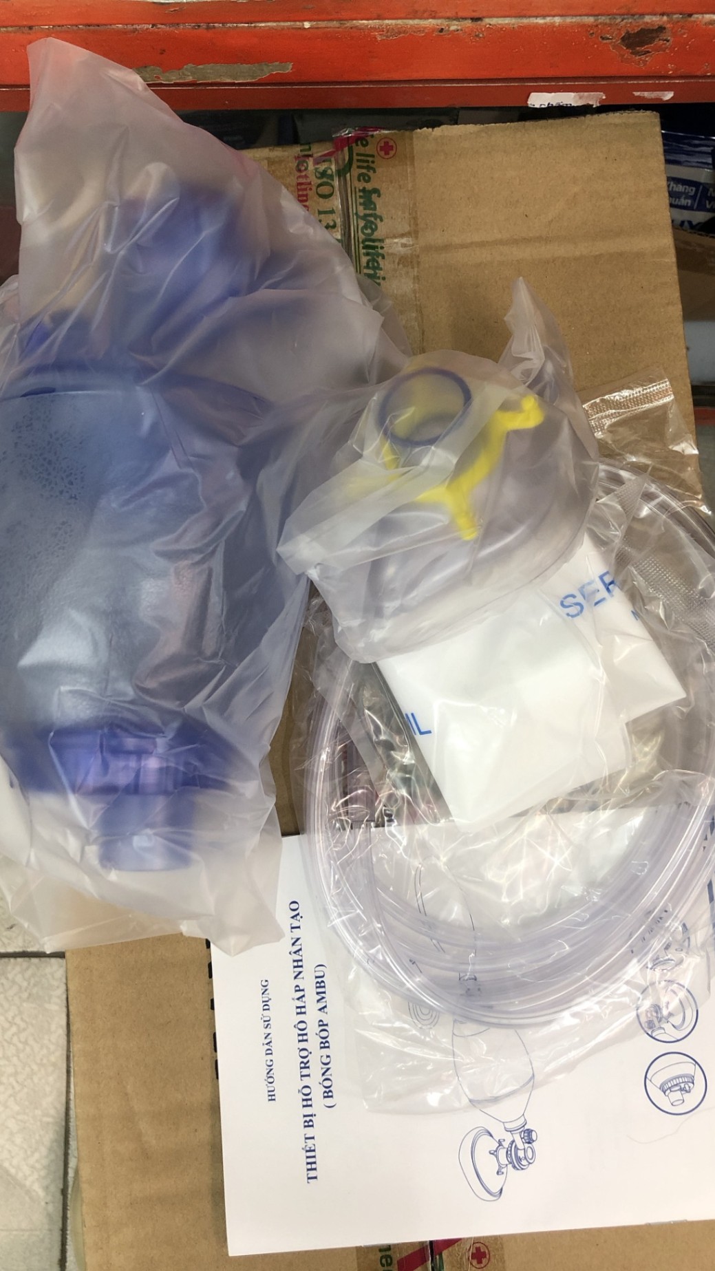 Bóng bóp Ambu người lớn