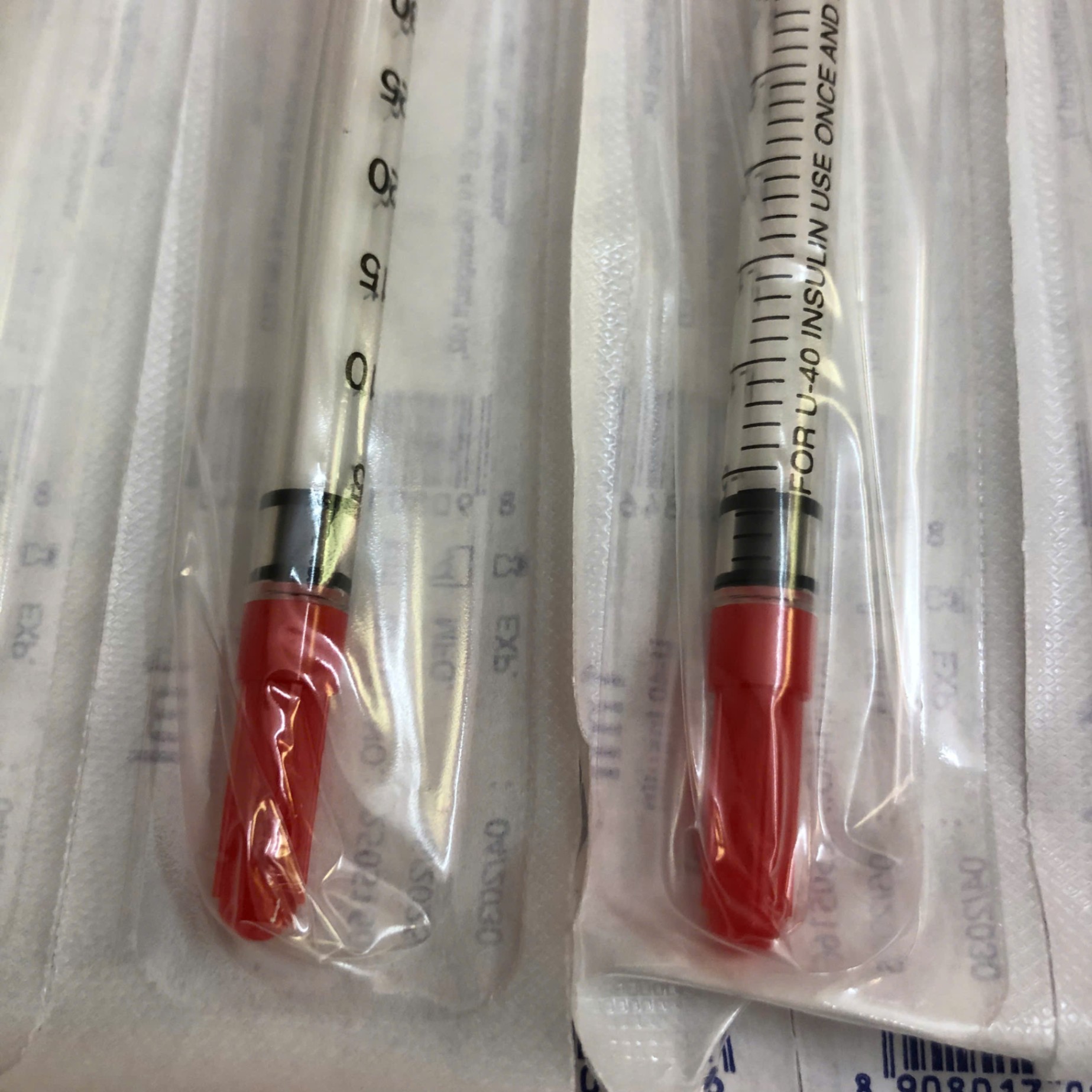 Bơm tiêm tiểu đường insulin 1ml 40ul 30G, Trustmed Trung Quốc (Hộp=100 cái, Thùng=2000 cái)