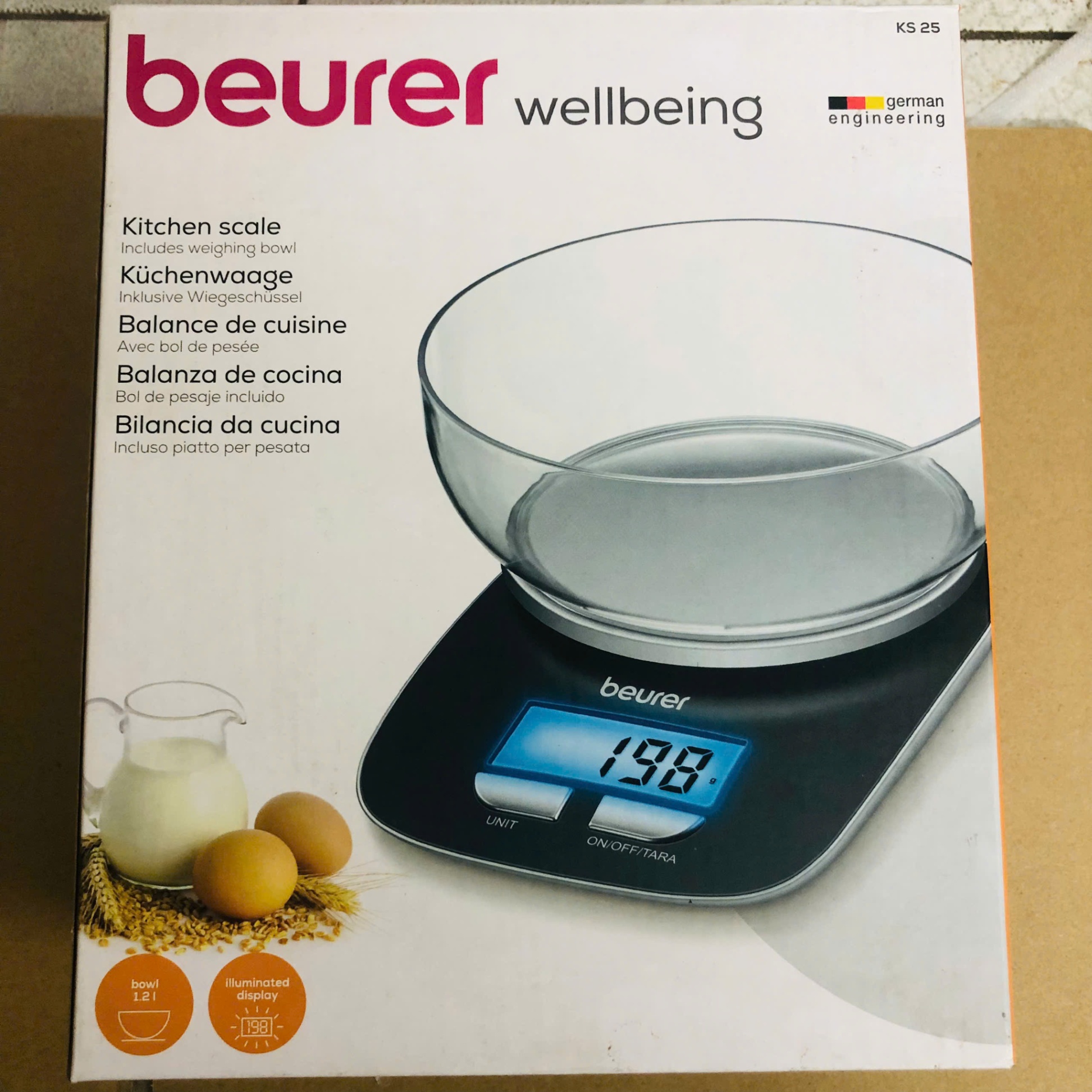 Cân thức ăn Beurer KS25
