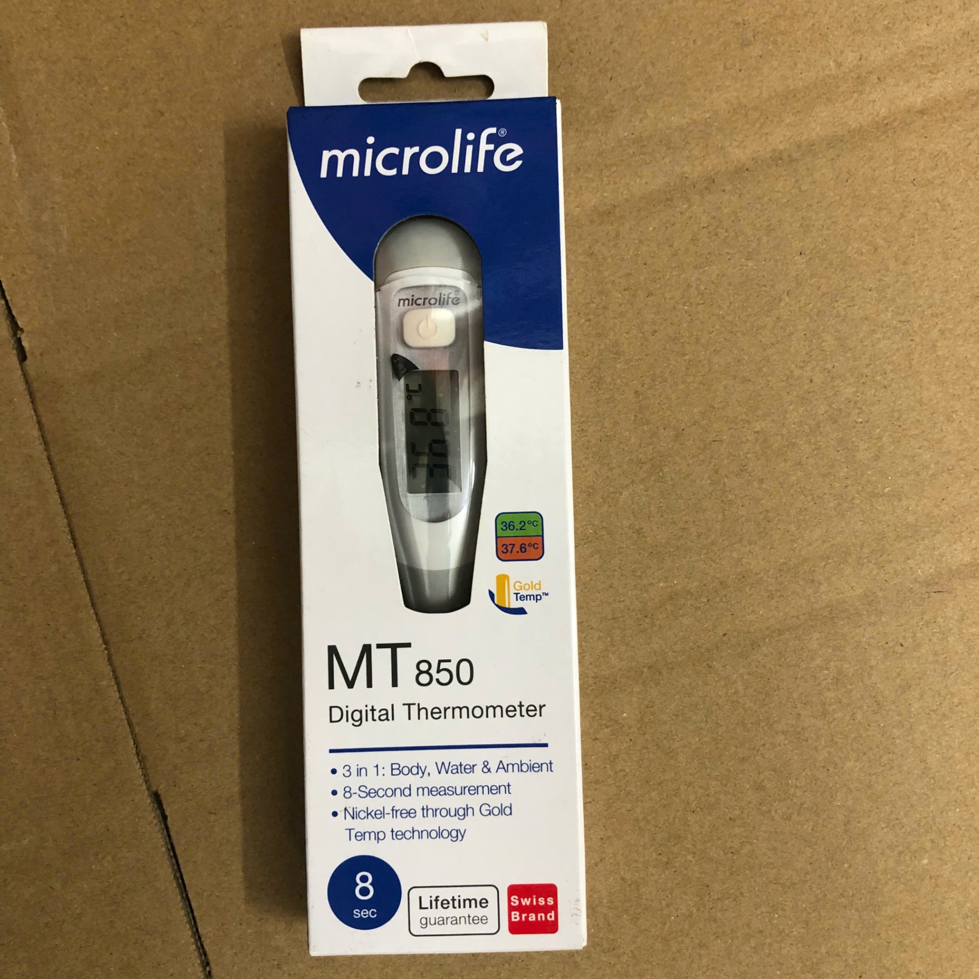 Nhiệt kế điện tử dạng bút Microlife MT 850