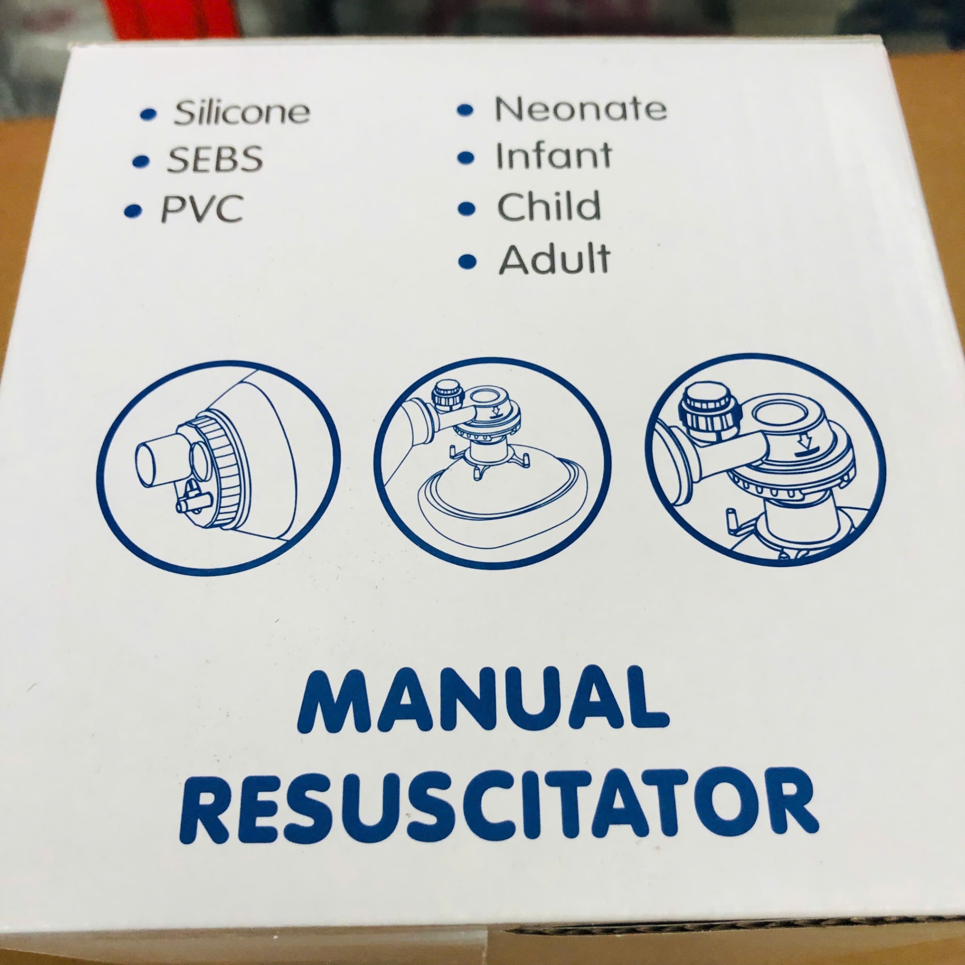 Bóng bóp Ambu trẻ em