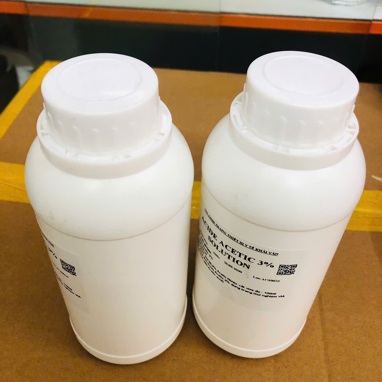 Dung dịch Axit Acetic 3%, Khải Vân VN (Chai=500ml)