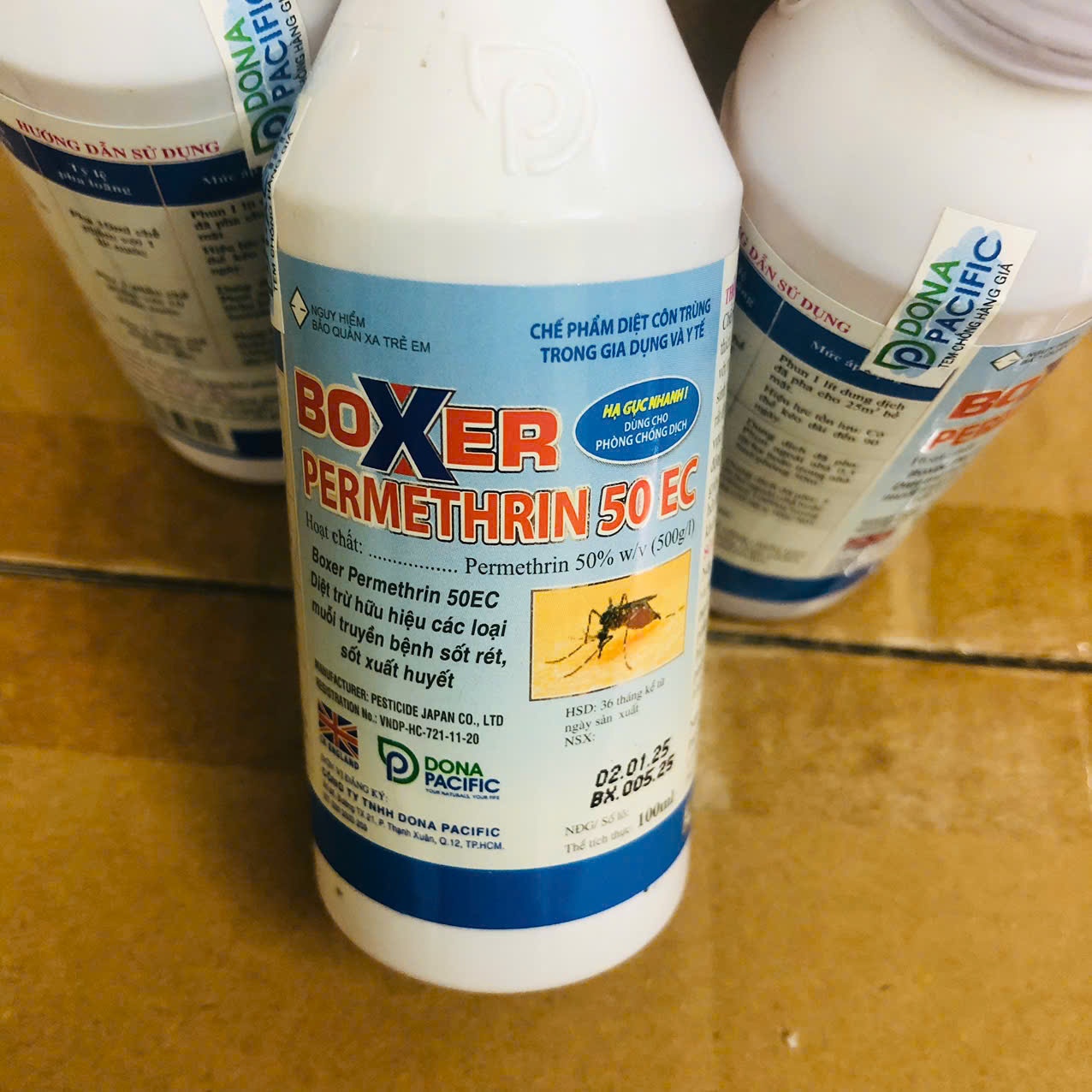 Thuốc phun muỗi Permethrin 50 EC (1Lọ=100ml)