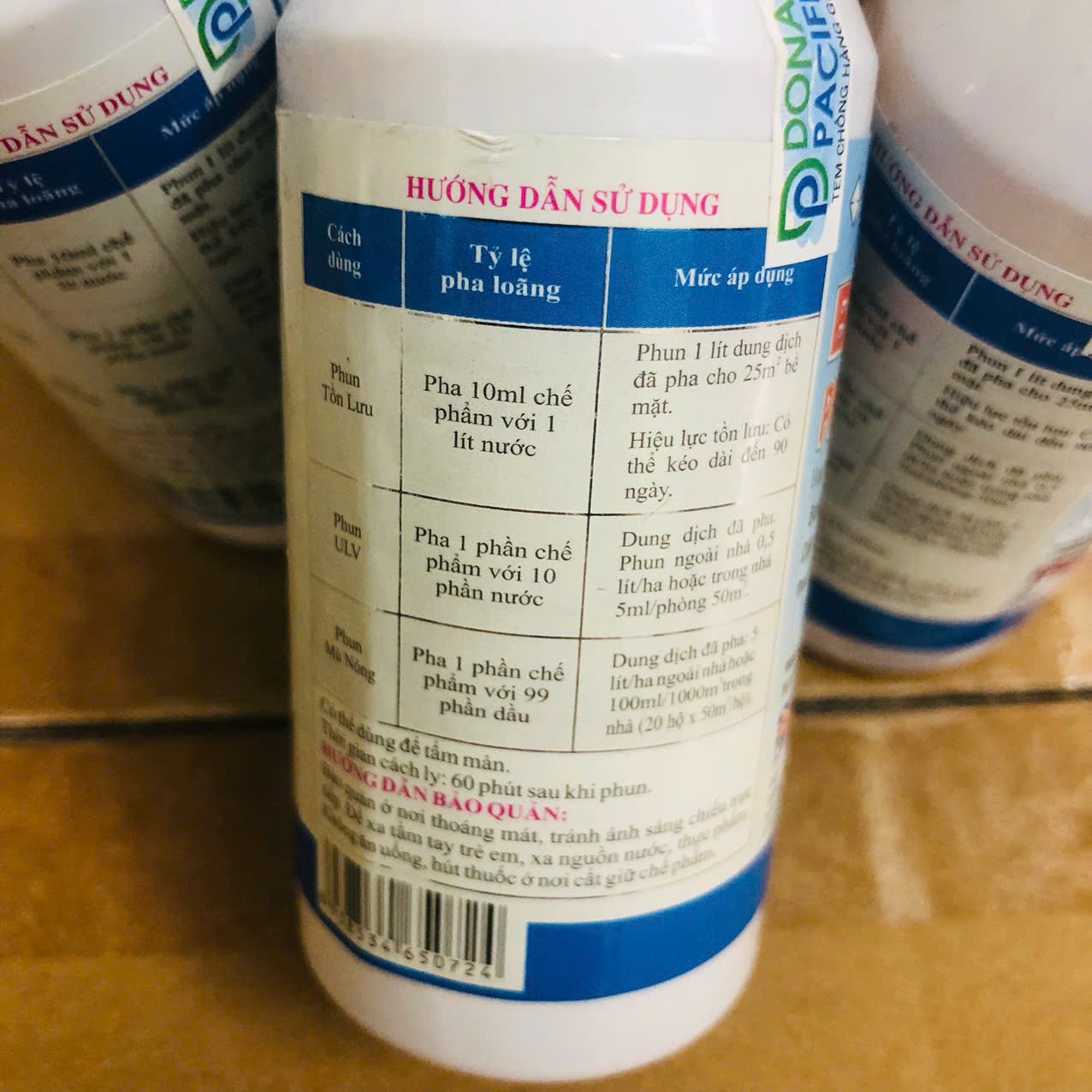 Thuốc phun muỗi Permethrin 50 EC (1Lọ=100ml)