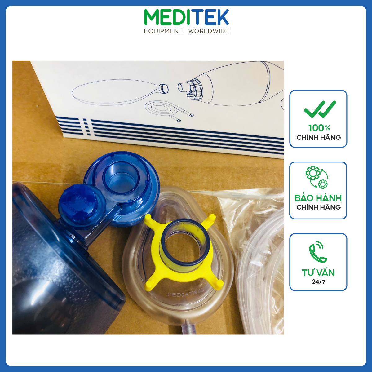 Bóng bóp Ambu người lớn
