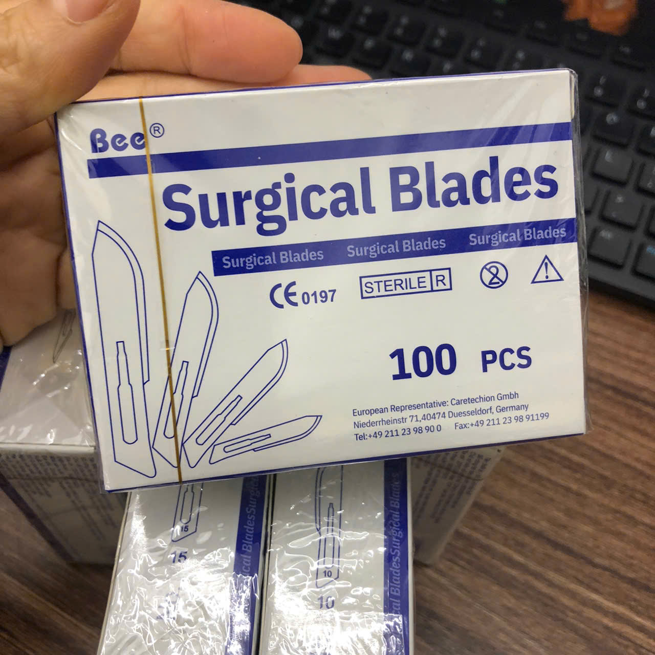 Lưỡi dao mổ Huaiyin Medical, Trung quốc (Hộp=100 cái)