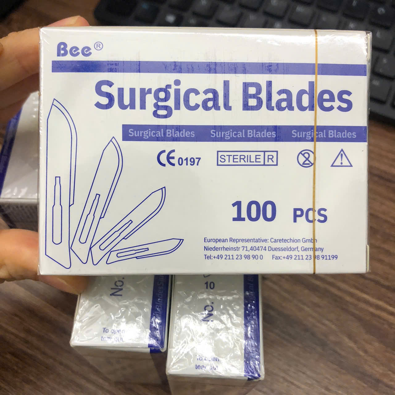 Lưỡi dao mổ Huaiyin Medical, Trung quốc (Hộp=100 cái)