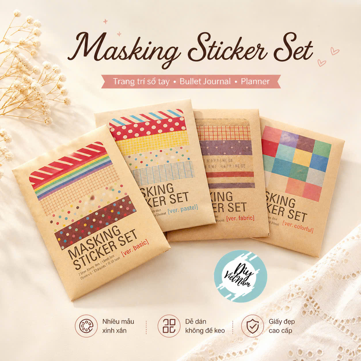 MASKING STICKER SET