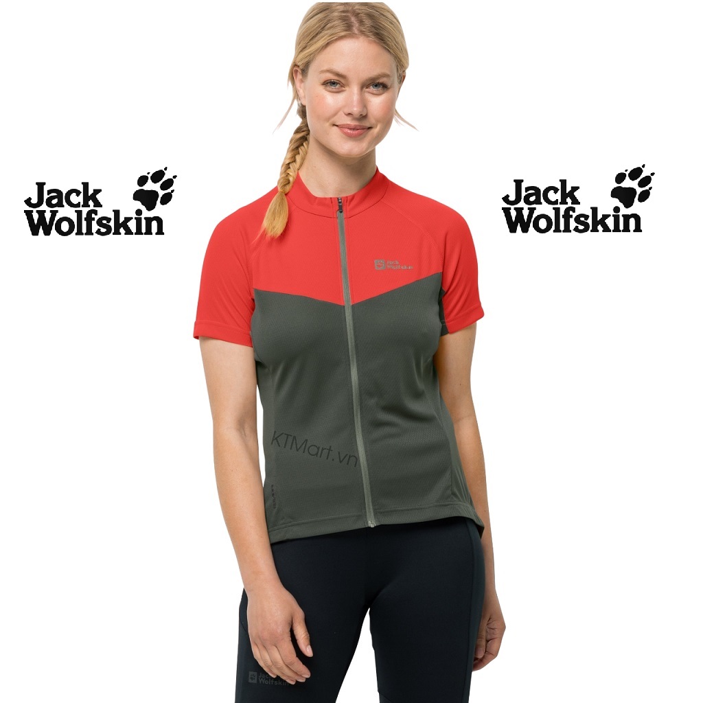 Áo đạp xe Jack Wolfskin Morobbia Fz T W 1808652 size M