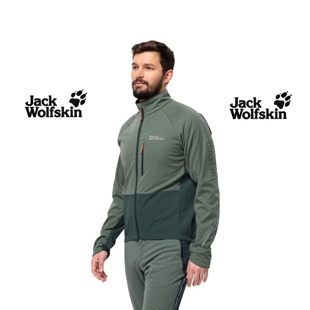 Áo đạp xe Jack Wolfskin Morobbia Jkt M Men’s Softshell Jacket For Cycling 1307452 size M