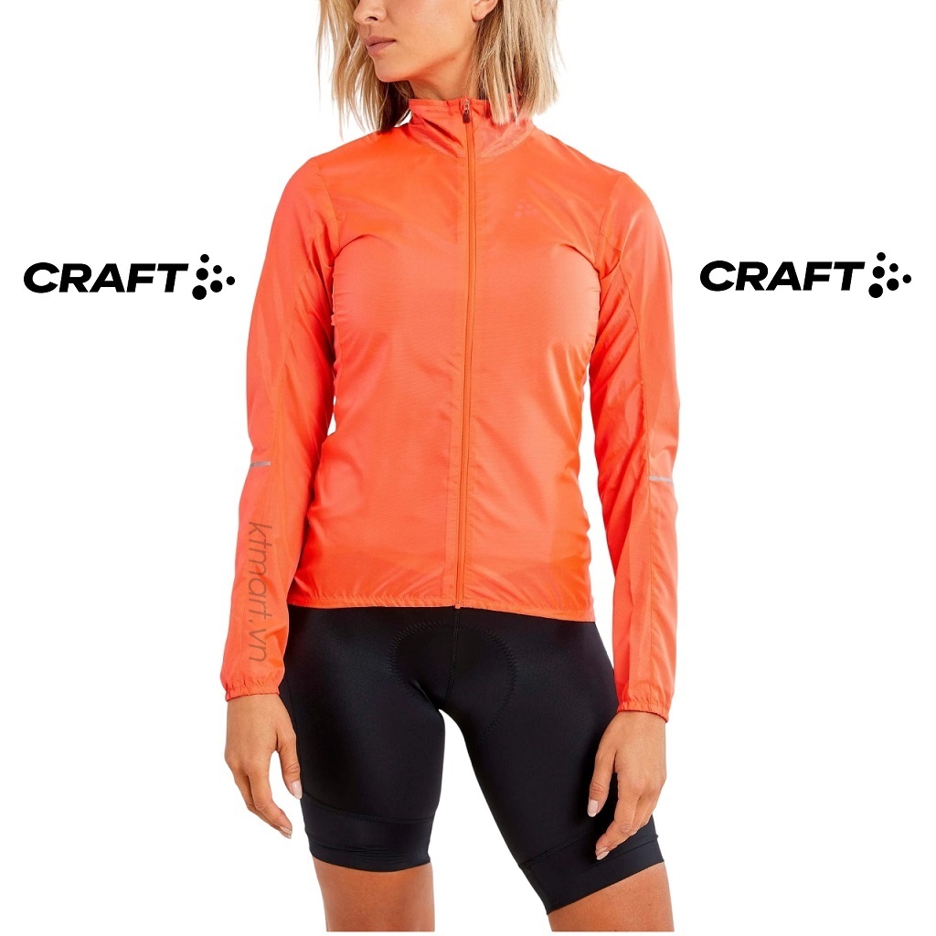 Áo gió đap xe Craft Adv Essence Light Wind Jacket W 1908792 size M