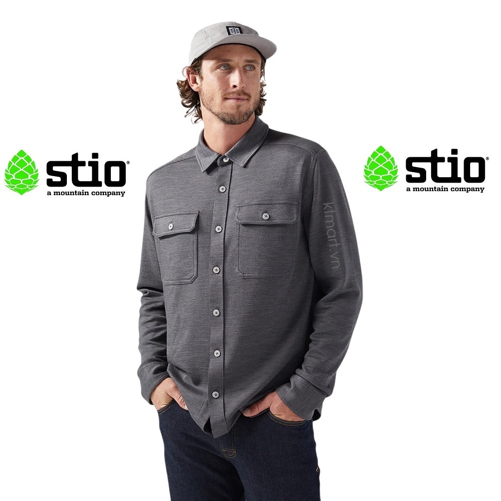 Áo lông cừu Stio Men’s Alpin Midweight Merino Shirt LS 200321 size M