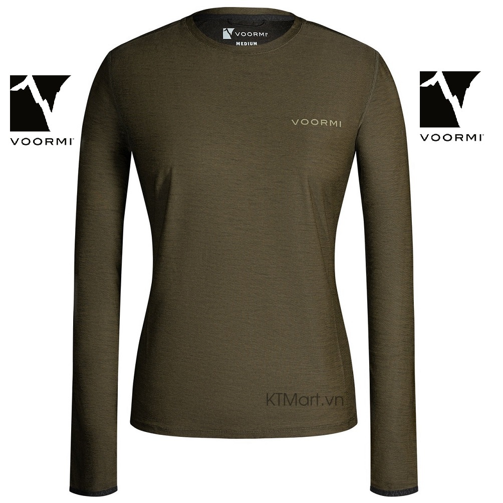 Áo lông cừu Voormi Women’s Long Sleeve Merino Tech Tee size M