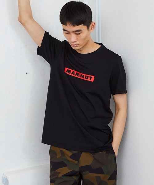 Áo thun Mammut QD Logo Print T-Shirt AF Men Black 1017-02012 size XS, S, M, L