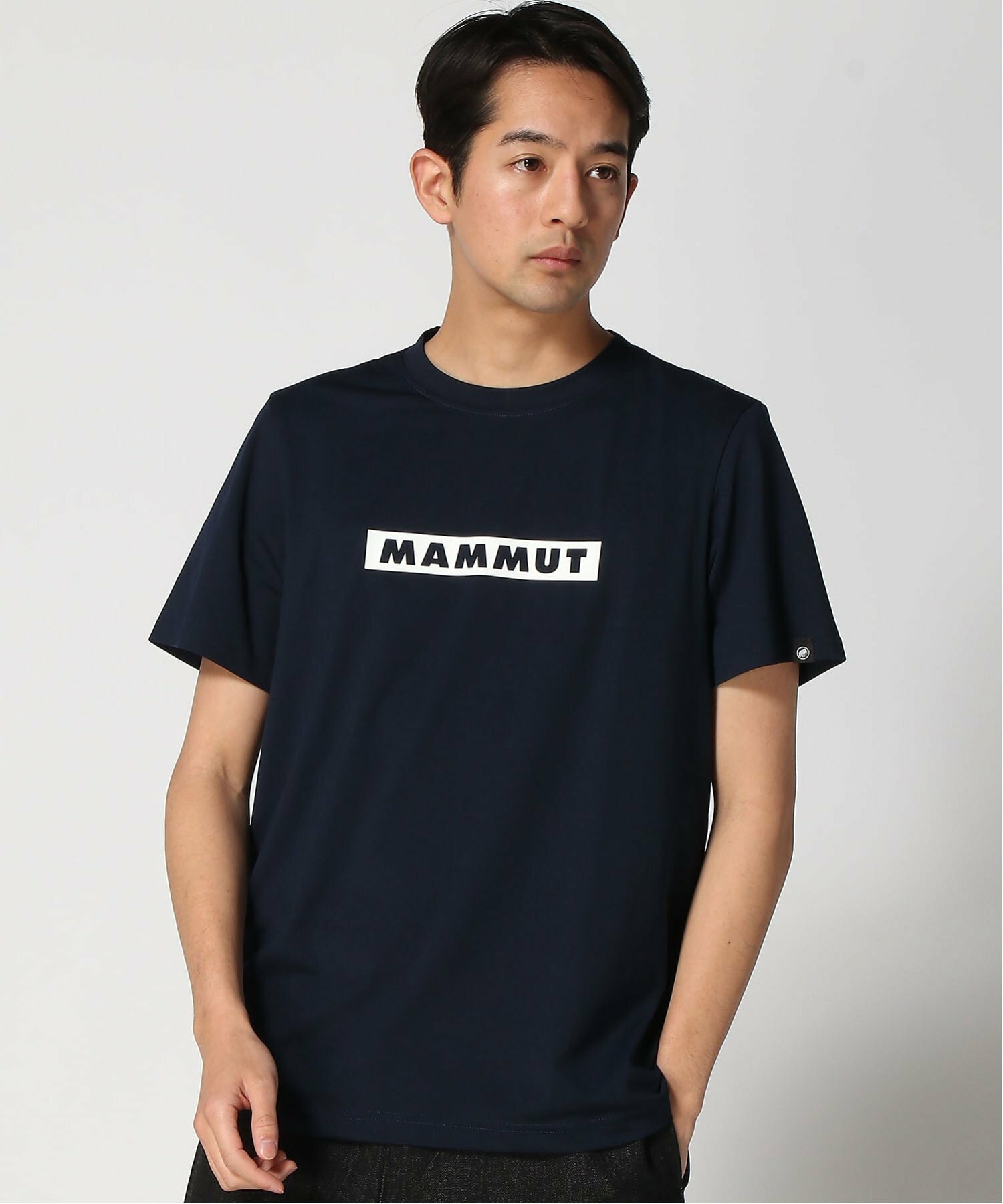 Áo thun Mammut QD Logo Print T-Shirt AF Men Navy 1017-02012 size XS, S, M, L