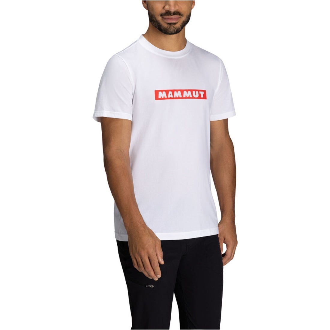 Áo thun Mammut QD Logo Print T-Shirt AF Men White 1017-02012 size XS, S, M