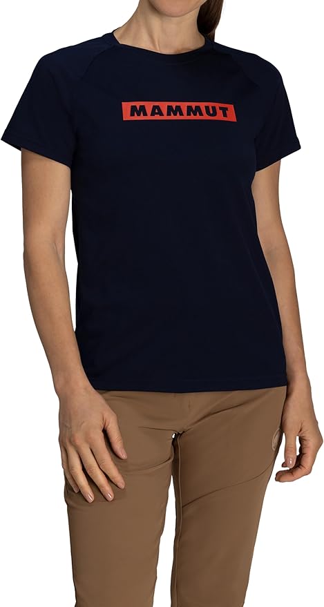 Áo thun Mammut QD Logo Print T-Shirt AF Women 1017-02022 Marine size XS, S, M