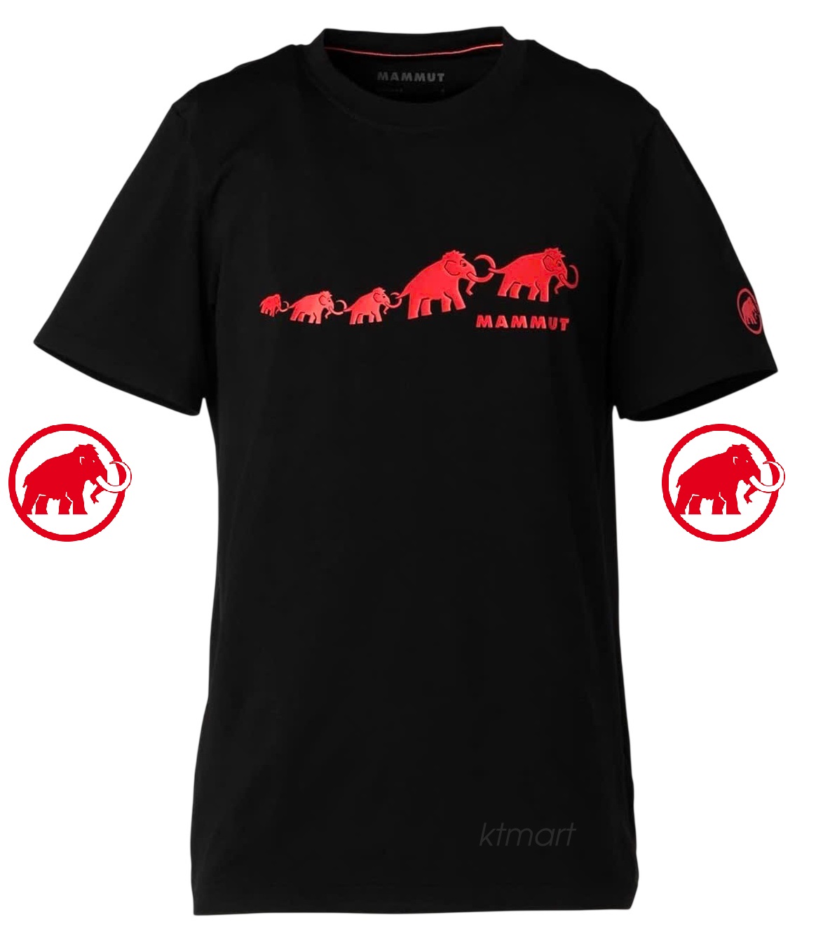 Áo thun Mammut QD Logo Print T-Shirt CE Asian Fit Men 1017-06340 size S, M, L, XL, 2XL