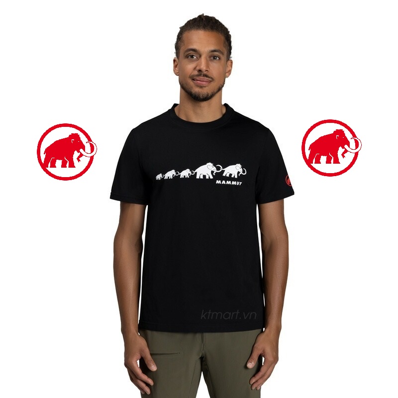 Áo thun Nam Mammut QD Logo Print T-Shirt AF Men 1017-02012 size XS, M, L