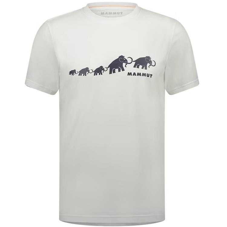 Áo thun Nam màu trắng Mammut QD Logo Print T-Shirt AF Men 1017-02012 size M, L