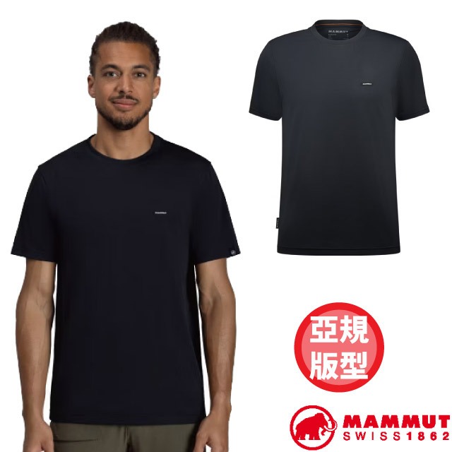 Áo thun cộc tay Mammut Essential T-Shirt AF Men’s Short Sleeve Top Black 1017-05080 Size M, L