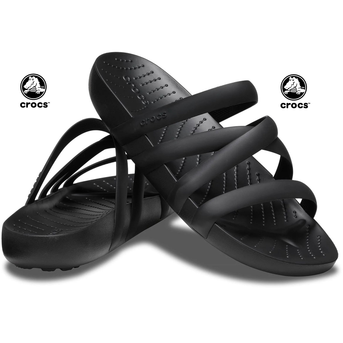Dép Crocs Splash Strappy Sandal 208217 size W7, W8, W11