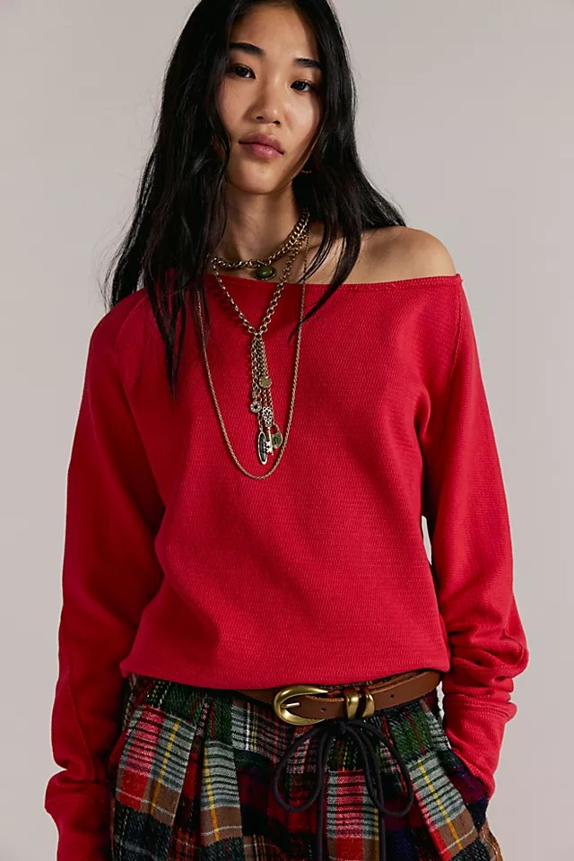 Free People We The Free Jess Long Sleeve size S