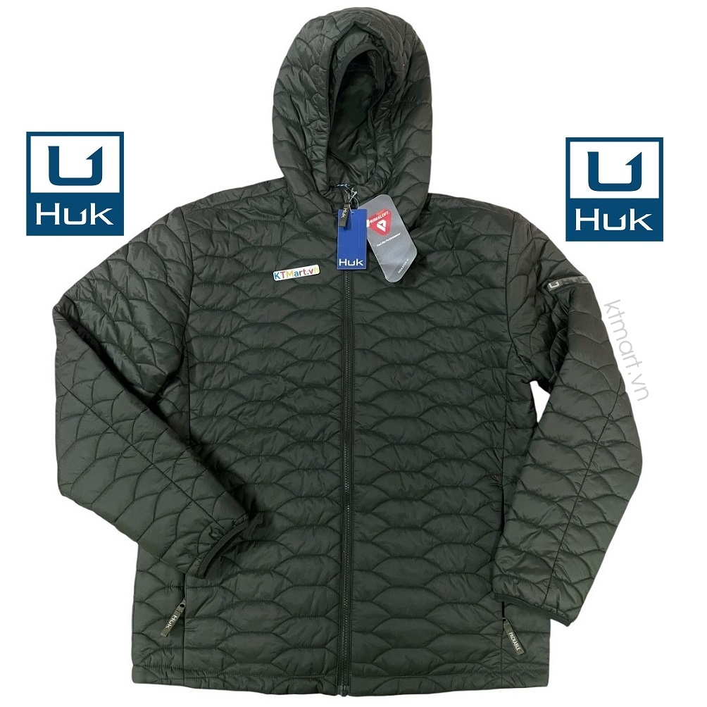 Huk Scale Primaloft Hooded Jacket H4000151 size L