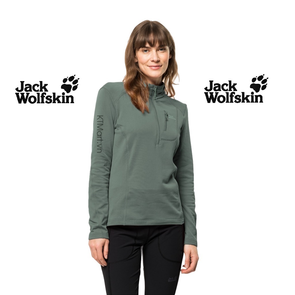 Jack Wolfskin Women’s Kolbenberg Half-Zip 1710791 size XS, S